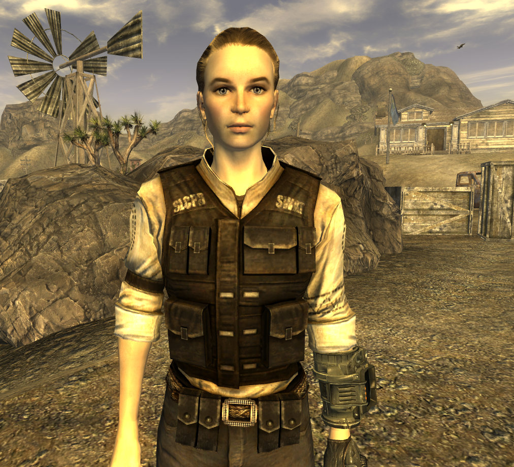 Fallout New Vegas Courier Duster Id.