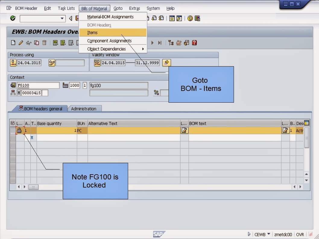 青蛙SAP分享 Froggy's SAP sharing Engineering Workbench Create BOM and
