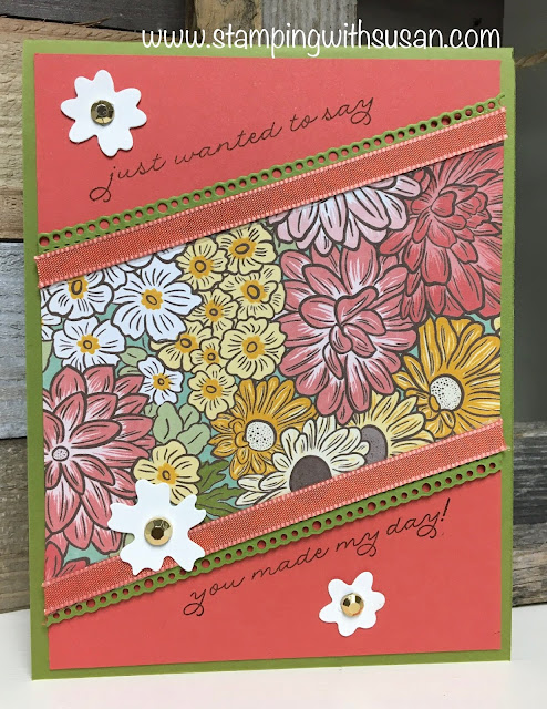 Stampin' Up! Ornate Garden, Gilded Gems, Ornate Border Dies, www.stampingwithsusan.com,