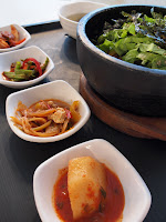 Korean stone pot bibimbap