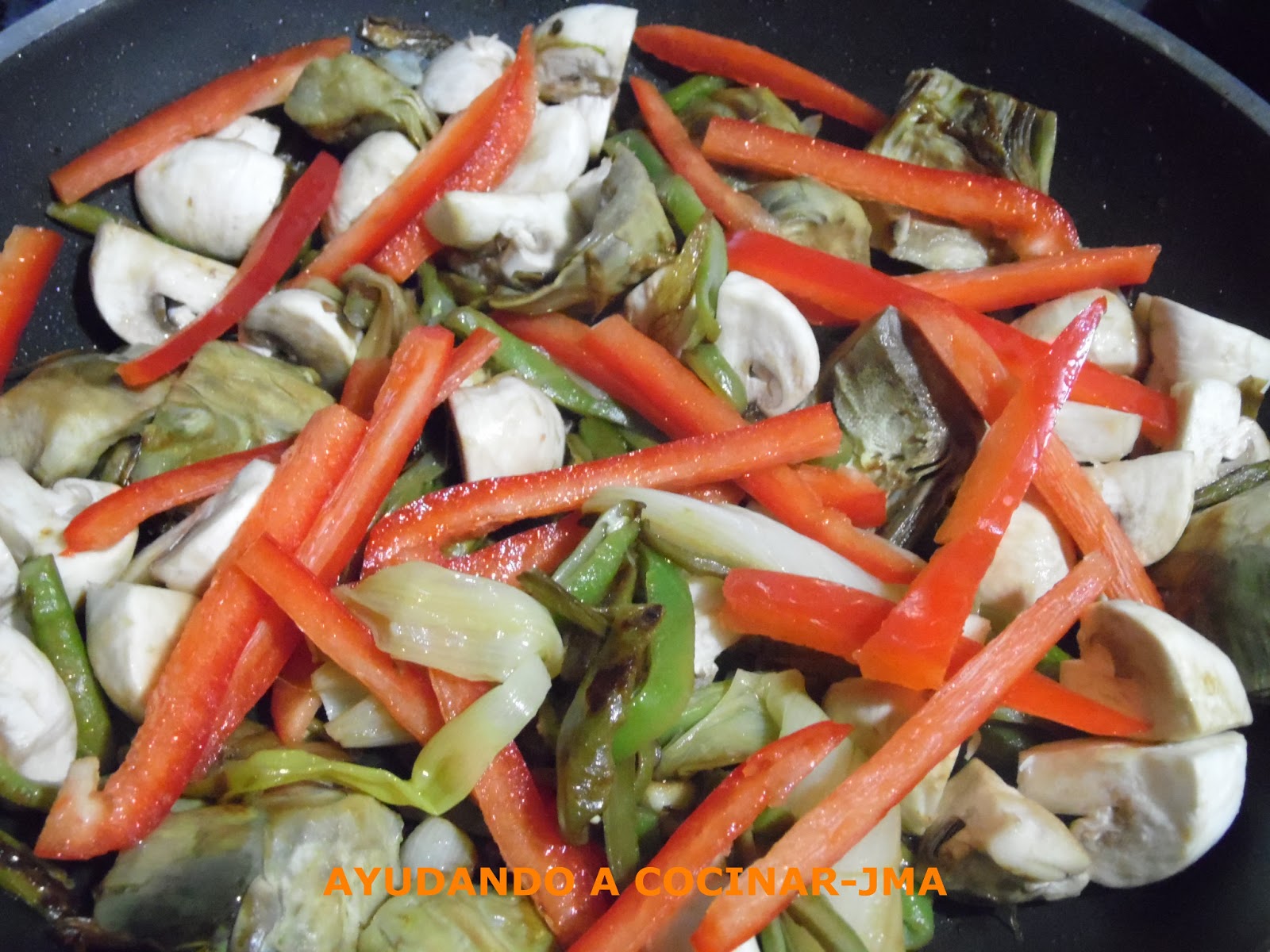 Ayudando a Cocinar.: Salteado de Verduras Variadas