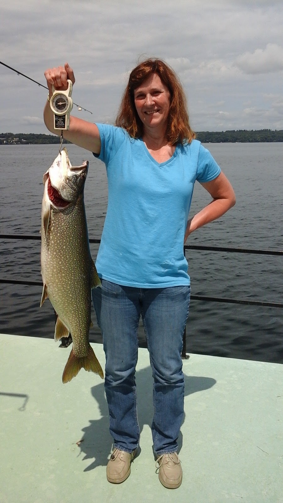Norton's Lake Report and Catch of the Day LAKE TROUT FISHING BIG GREEN