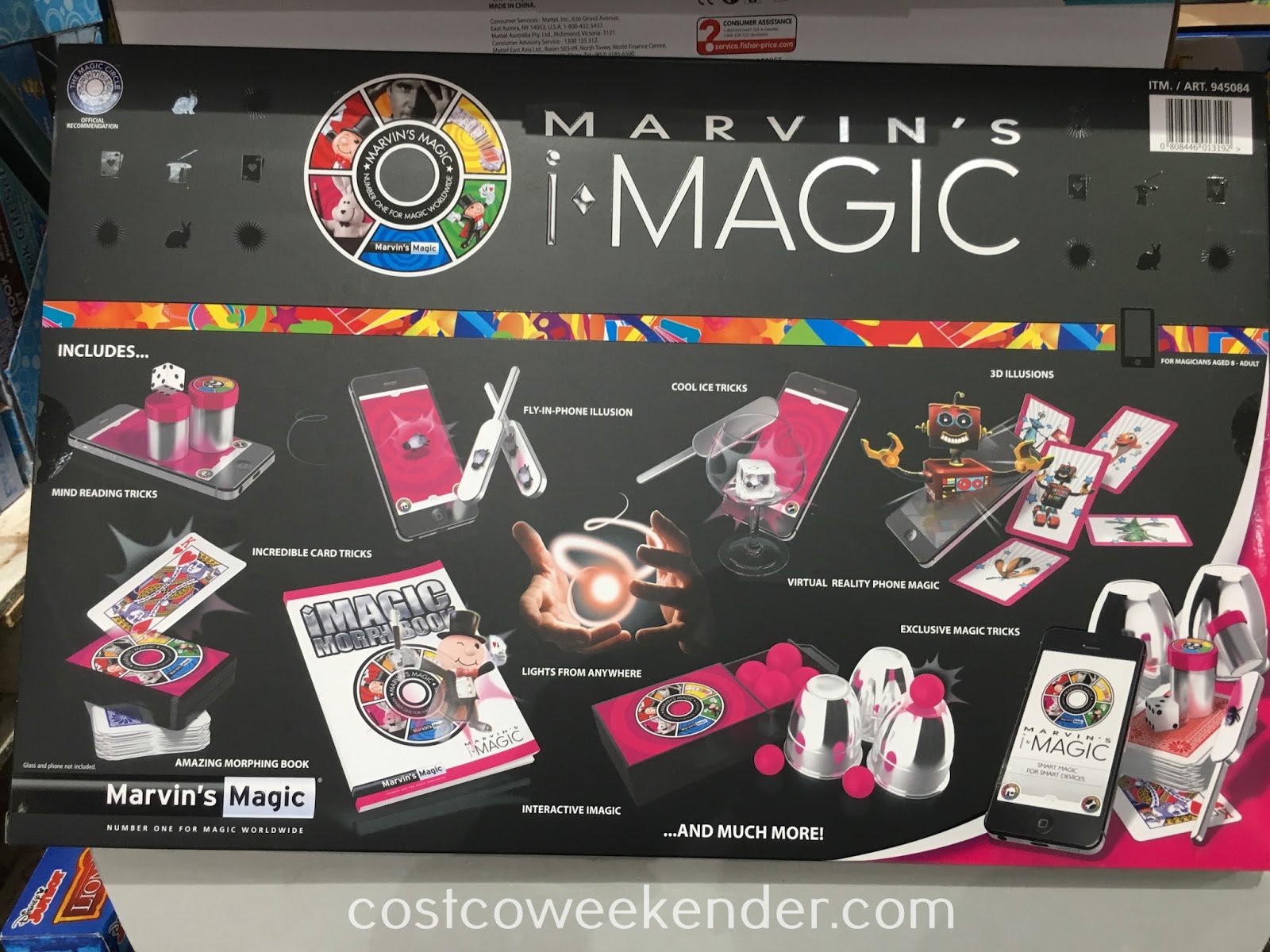 Marvin's Magic Master of Illusion iMagic Set Costco Weekender