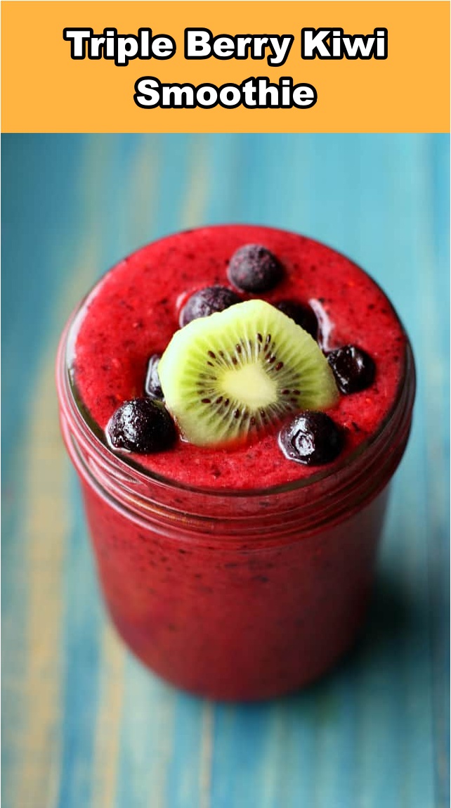 Triple Berry Kiwi Smoothie Recipe Notes