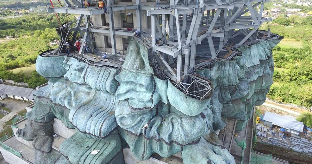 Patung Garuda Wisnu Kencana di Bali ini Akan Jadi Patung ...