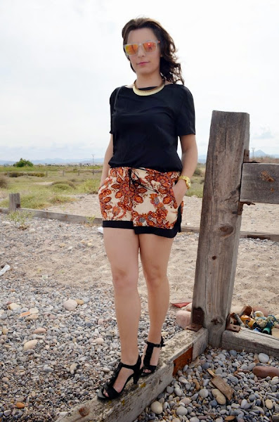 mi vestido azul, naranja, moda, blogger, blog de moda, fashion blogger