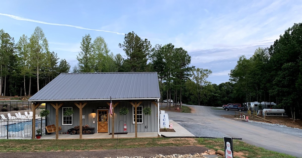 Cozy Rosie Iron City Campground Blacksburg, South Carolina (July 2019)