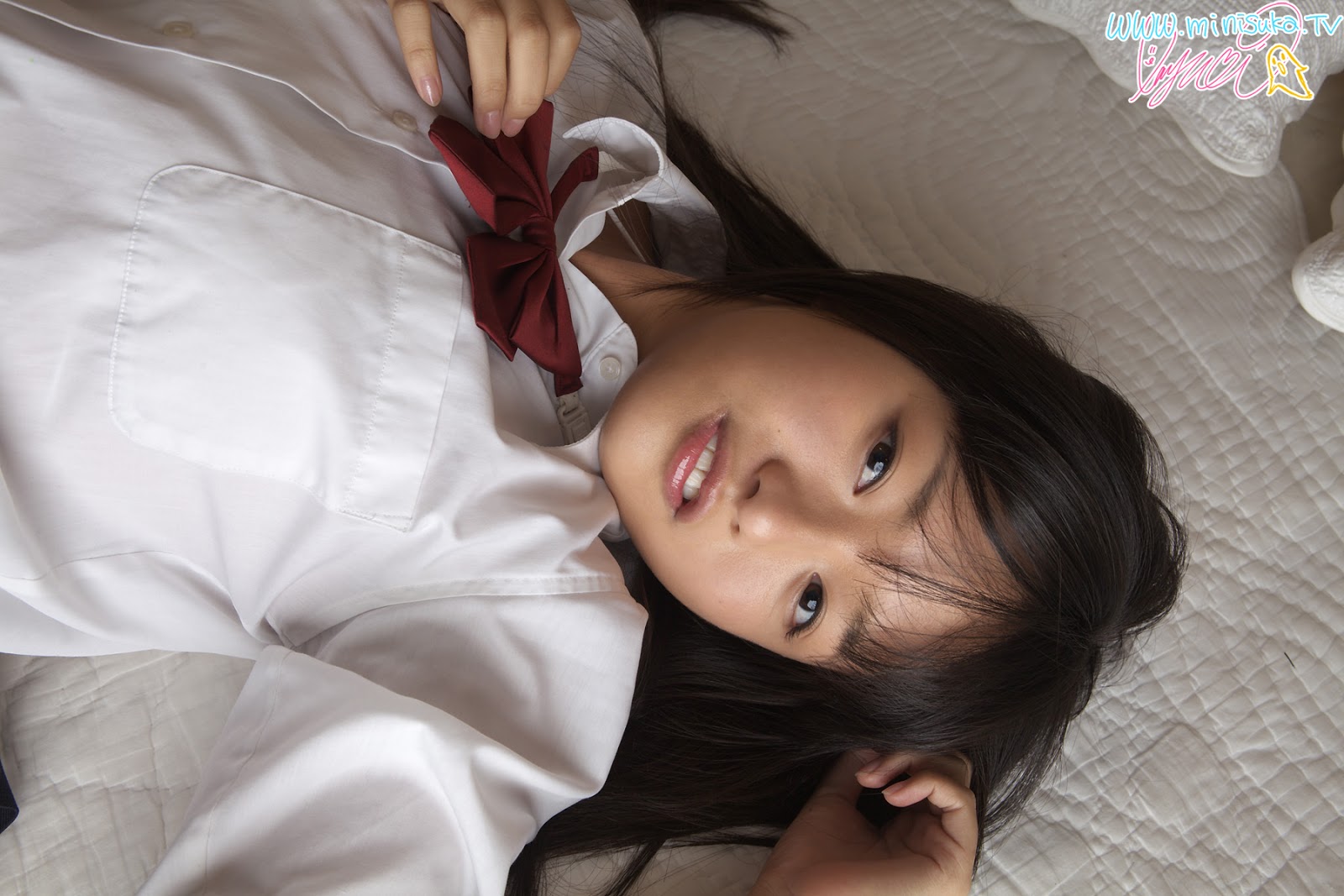 Mayumi Yamanaka Japanese Cute Idol In Sexy Schoolgirl