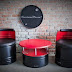 Creative Oil Drum Furniture Ideas For Your Home Interiors