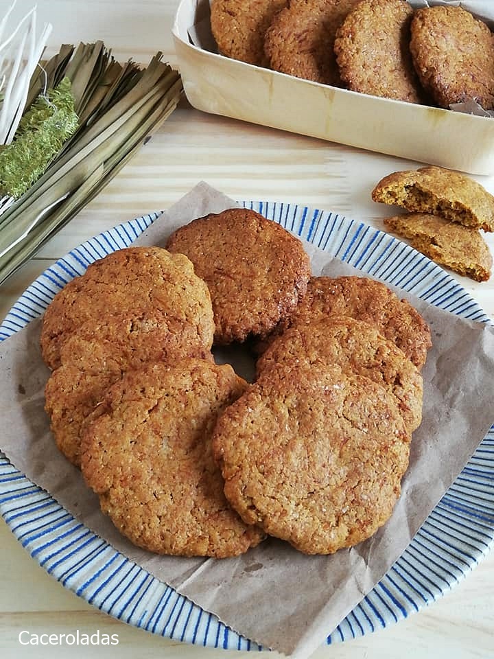 Galletas de calabaza y canela saludables