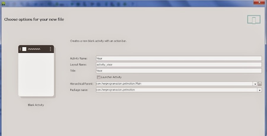 Propiedades de nuestra aplicación