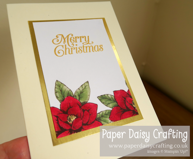 Magnolia Lane Cards and More Christmas Card Stampin Up