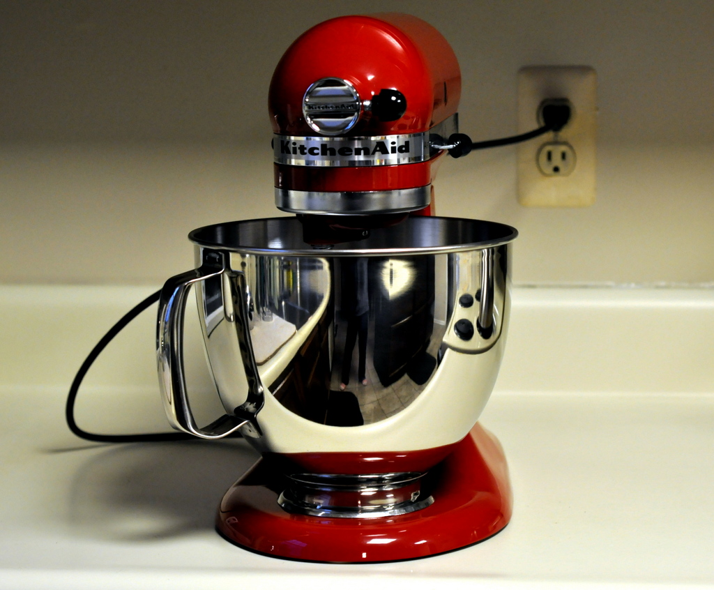 KitchenAid Stand Mixer in Red - Photo by Taste As You Go