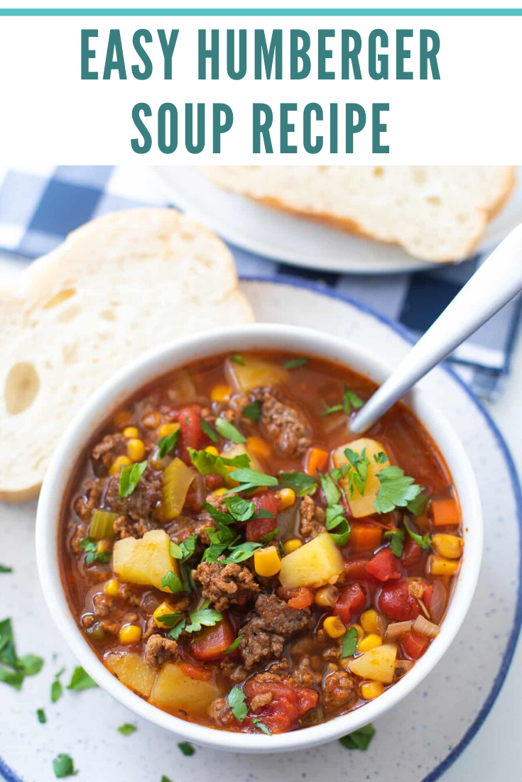 Easy Humberger Soup Recipe