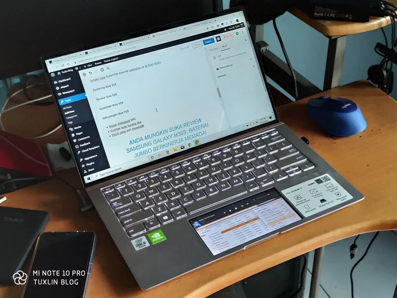 Review Asus Zenbook 14 UX434FLC, Ultrabook Ringkas dengan ScreenPad 2.0