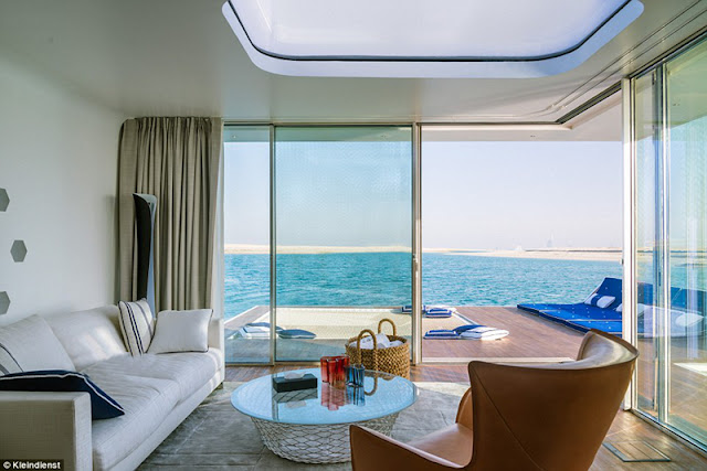 The over 70 billion luxury villa in Dubai. 