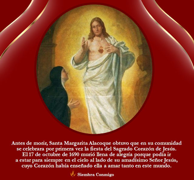 ® Blog Católico Gotitas Espirituales ® SANTA MARGARITA MARÍA DE
