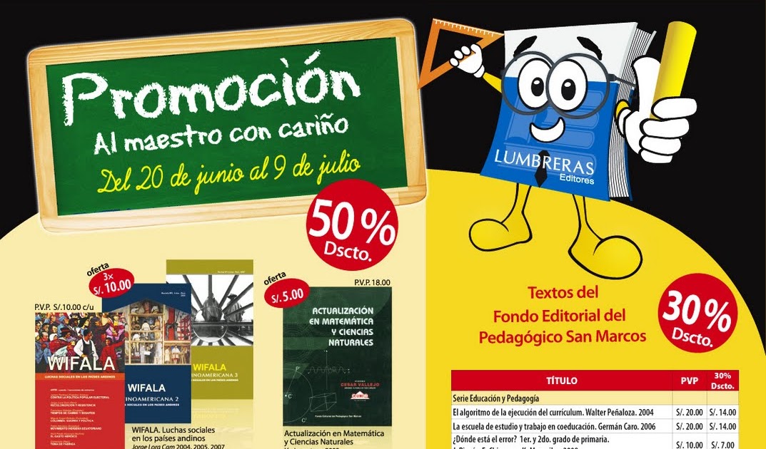 Lumbreras Editores Noticias Iniciamos Promoción “Al maestro con cariño” Lumbreras Editores Noticias Iniciamos Promoción “Al maestro con cariño”