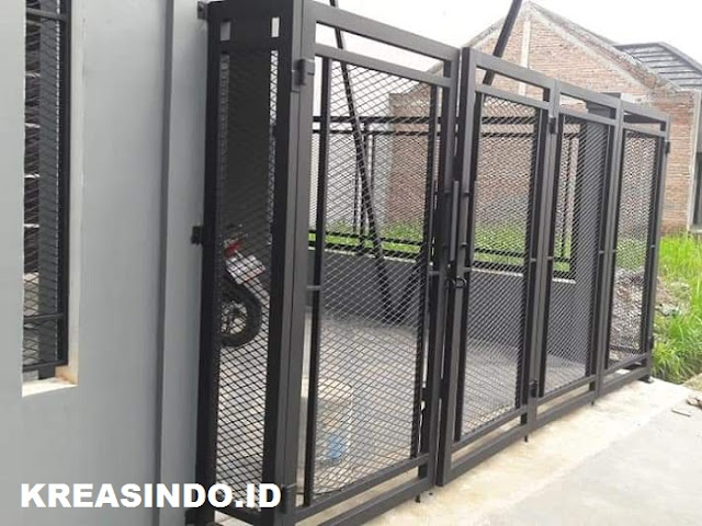 35 Pagar Minimalis Expanded Metal, Yang Populer!