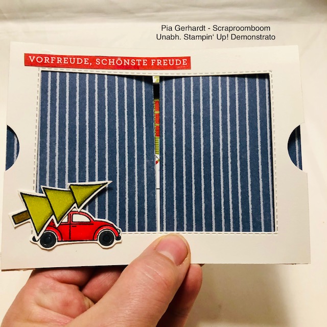 Scraproomboom: Theater-Karte von Stempelwiese Weihnachtsfeier Scraproomboom: Theater-Karte von Stempelwiese Weihnachtsfeier