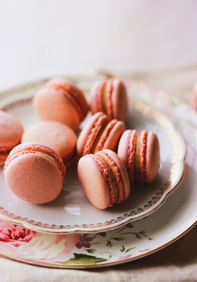 Strawberry Cheesecake Macarons Confessions of a Confectionista