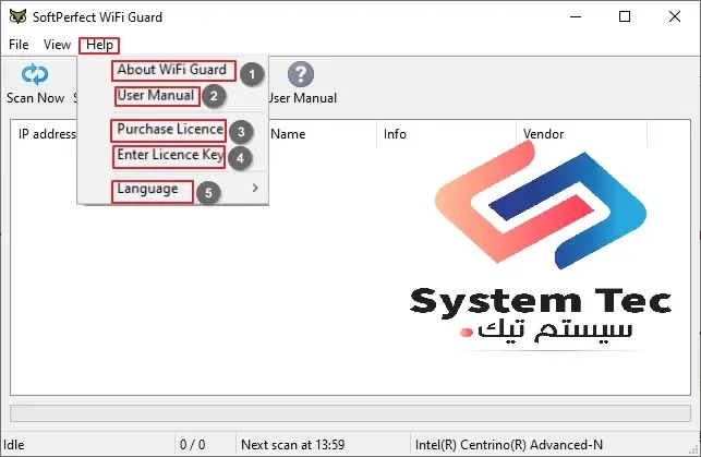 softperfect wifi guard برانامج حماية الواي فاي من السرقة - برنامج wifi guard معرفة المتصلين بالراوتر softperfect wifi guard برانامج حماية الواي فاي من السرقة - برنامج wifi guard معرفة المتصلين بالراوتر