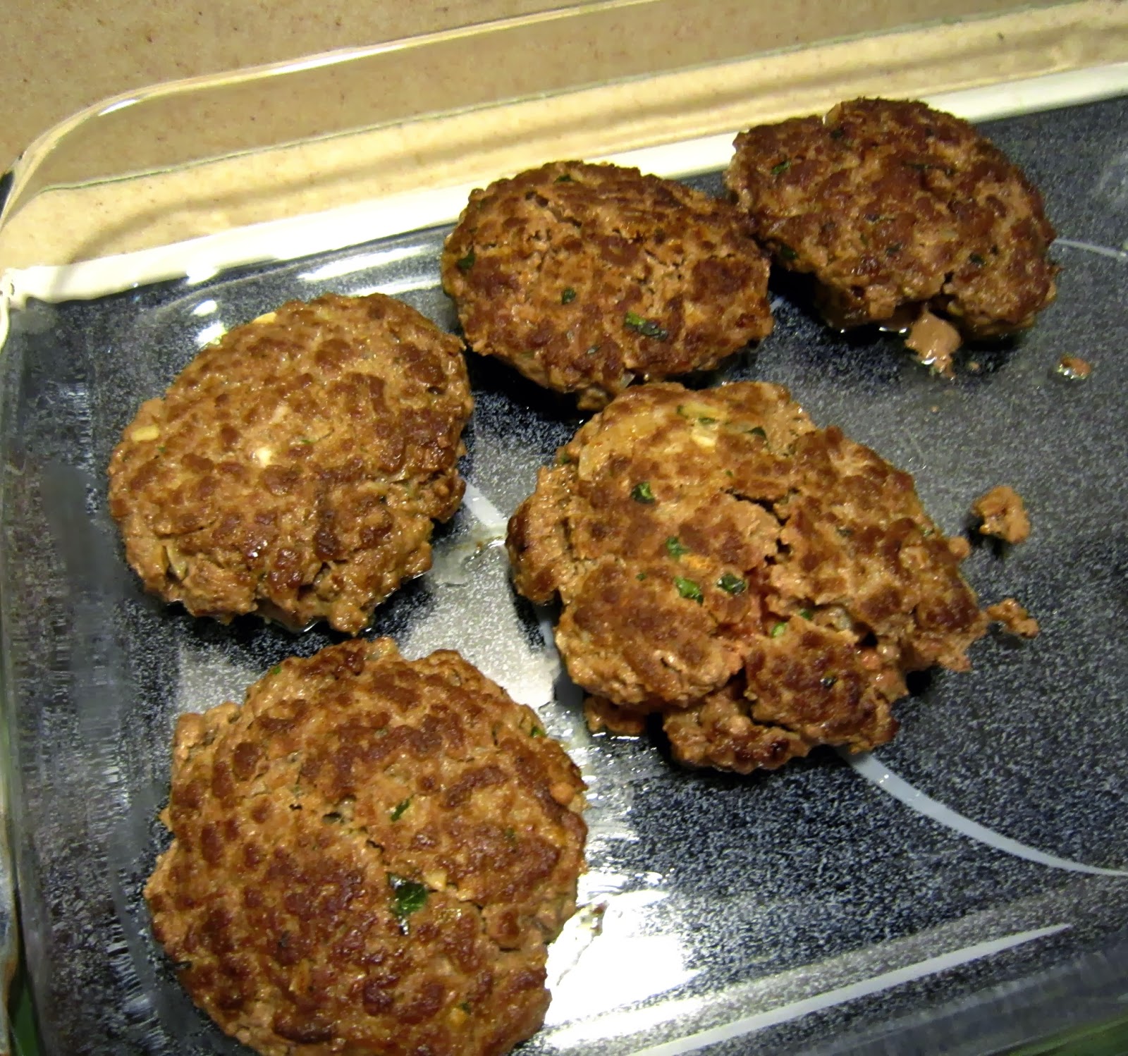 Chopped Steaks with Gravy and Mushrooms