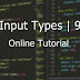 A List of HTML Input Types | 99codes