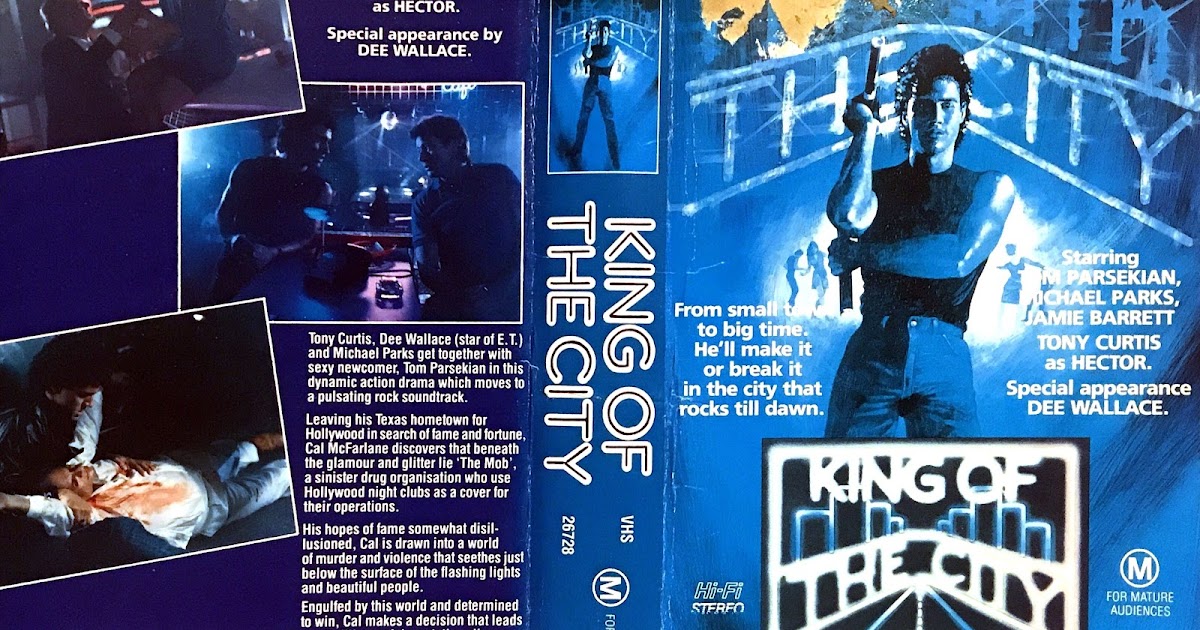 Stewart Tyacke’s VHS Sleeves Mania ‘King of the City’ (a.k.a.