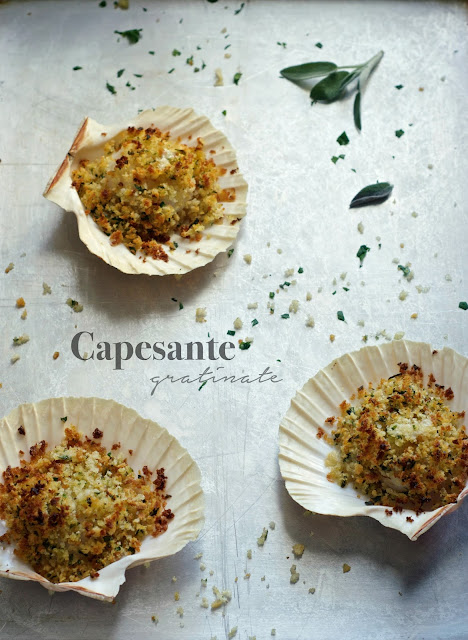 capesante gratinate