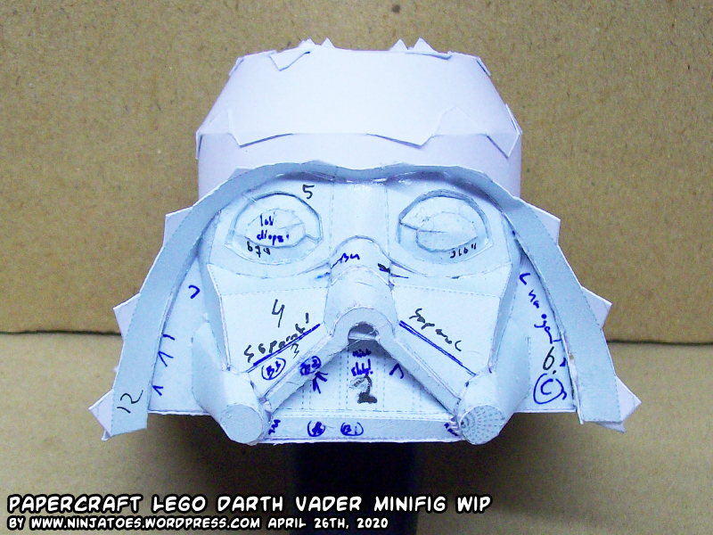 Ninjatoes' papercraft weblog: April 2020