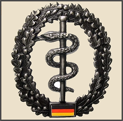 Bundeswehr Barettabzeichen Sanitätsoffizier