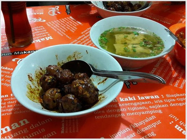 Bakso Bakar Pak Man;10 Top Kuliner Malang