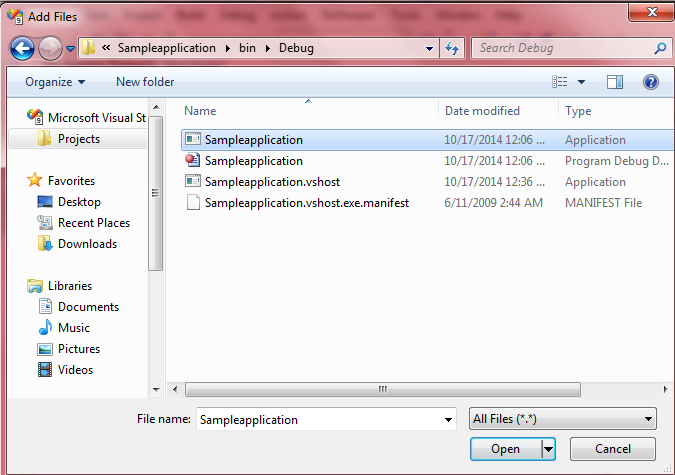create installer for windows application with database