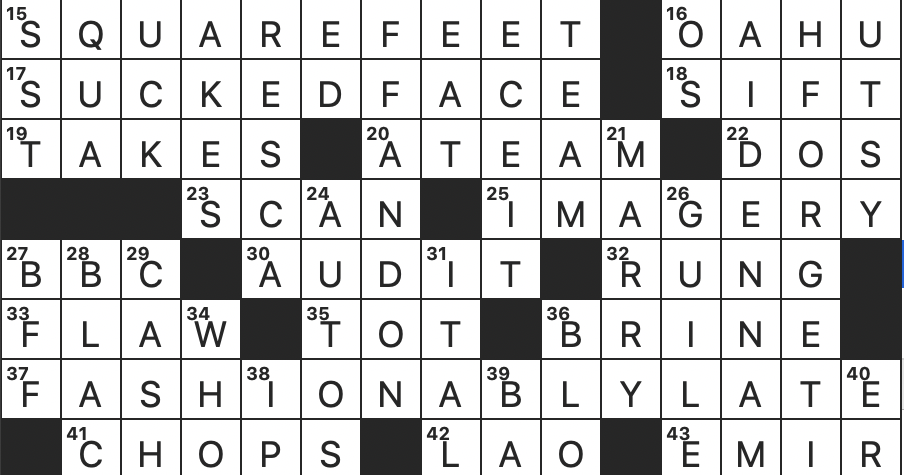 0119-20 NY Times Crossword 19 Jan 20, Sunday 