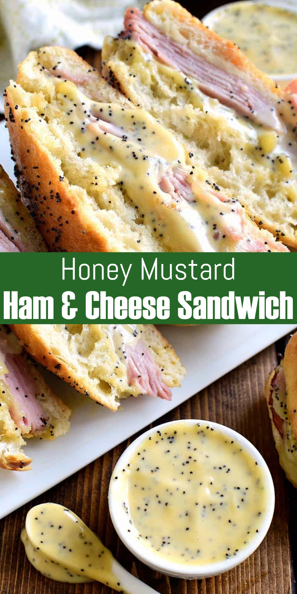 Honey Mustard Ham & Cheese Sandwich Recipe Girls Dishes