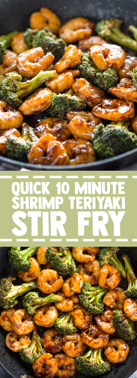 Quick 10 Minute Shrimp Teriyaki Stir Fry - 25idnews