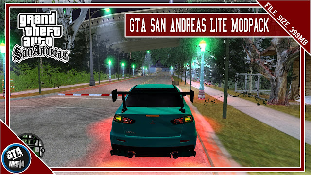 GTA San Andreas - Lite Modpack  All Lights Pack With New Cars