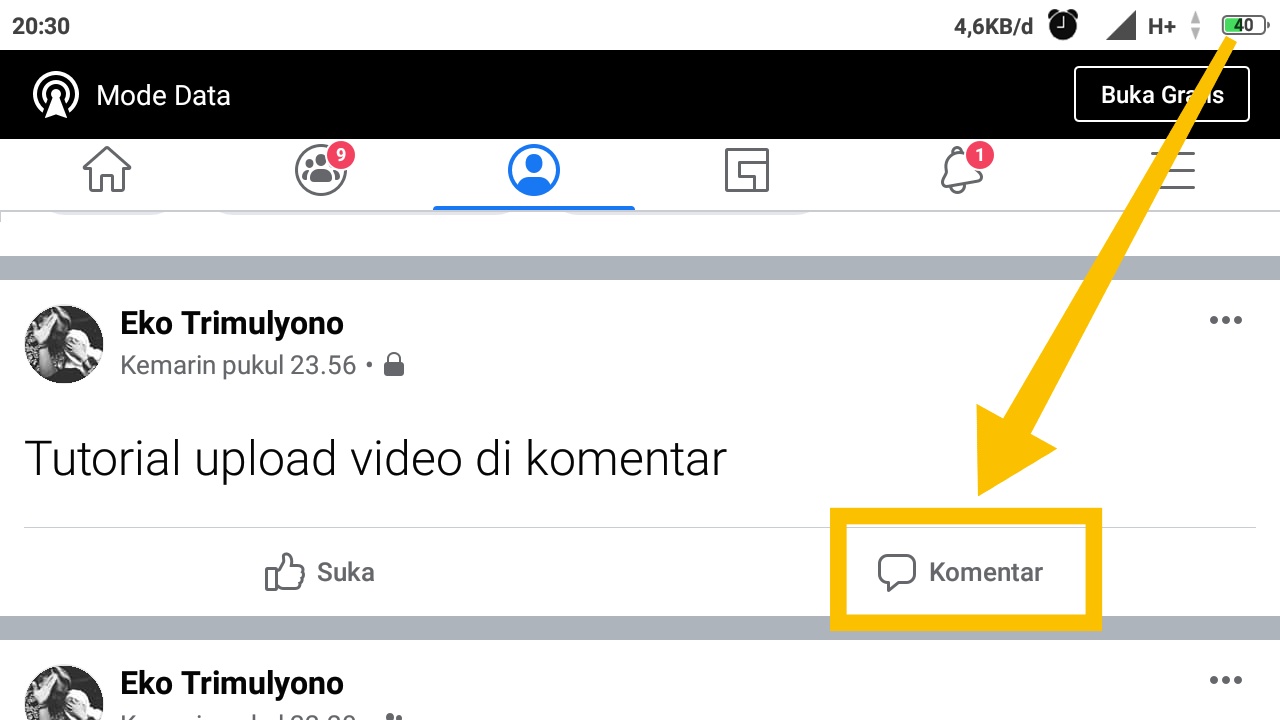 cara upload video di facebook creator