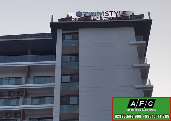 Thi công bảng hiệu chữ nổi đèn Led đẹp tại Phú Quốc