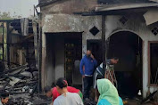 Satu Rumah Terbakar di Cekdam Desa Datarnangka Sukabumi