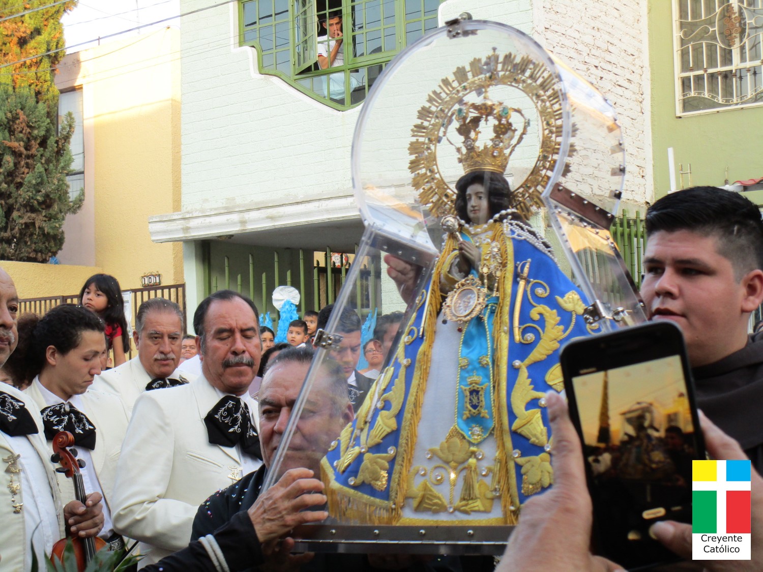Creyente Católico Visita de la Virgen de Zapopan del 20 de mayo 2020.