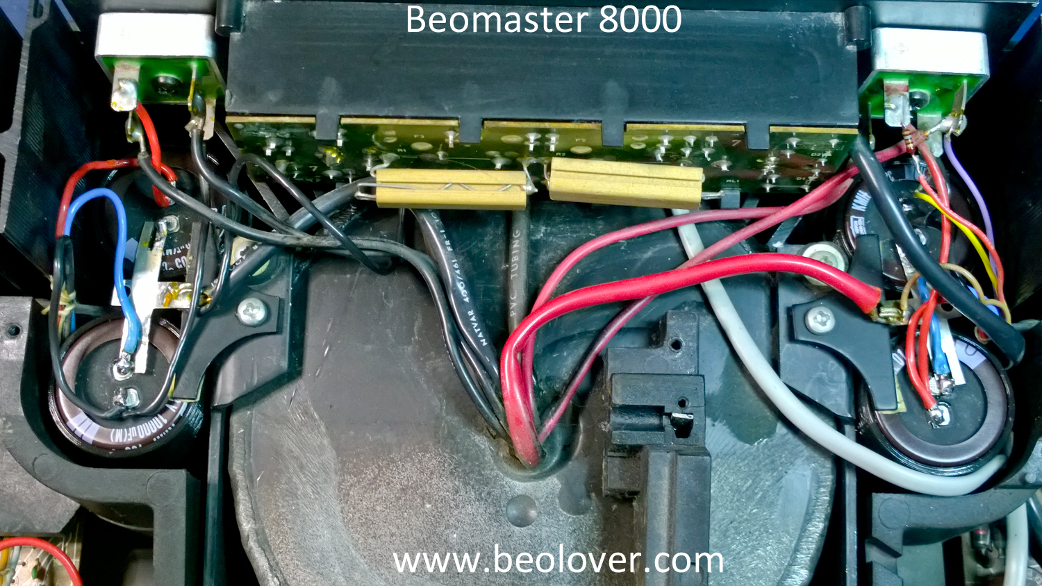 beolover Beomaster 8000 Reservoir Capacitor Replacement