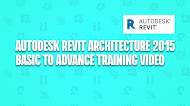 Autodesk Revit Architecture 2015 basic to advance Training Video 