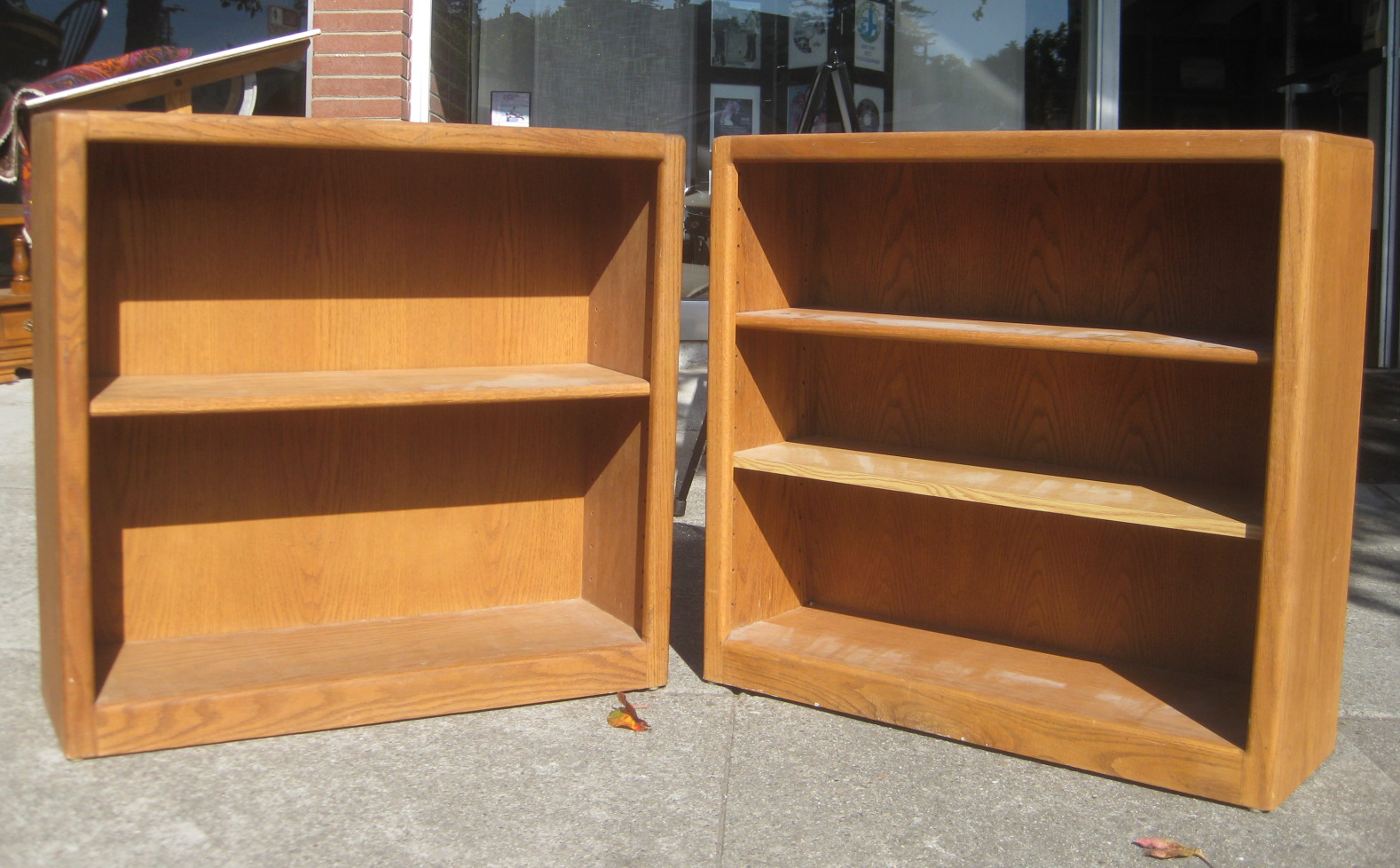UHURU FURNITURE & COLLECTIBLES: SOLD - Short Shelves - $35 and $45