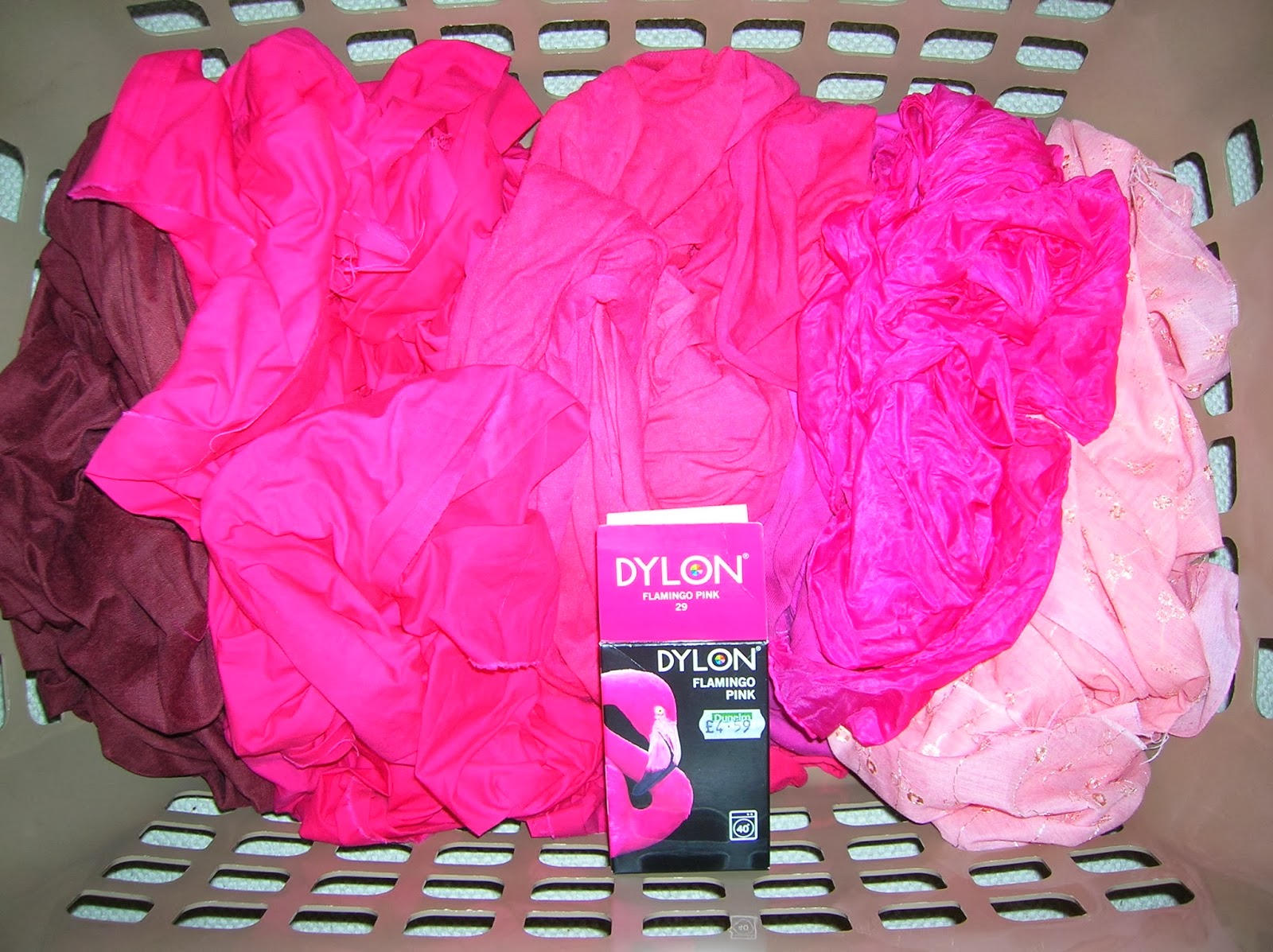 Sew Ruthie Style Dylon Flamingo Pink