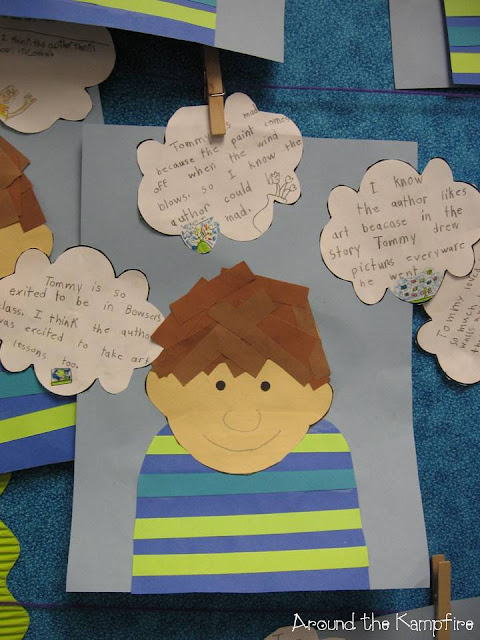Author's viewpoint writing craft for The Art Lesson by Tomie dePaola