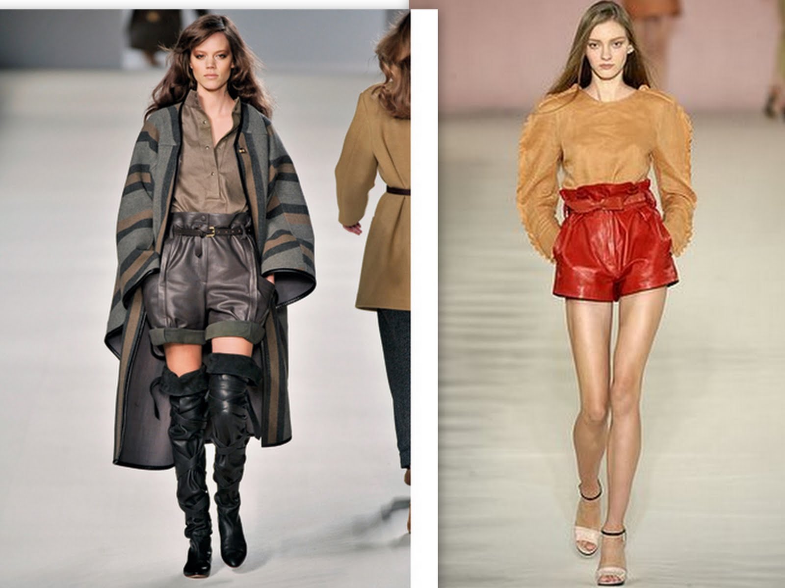 MODALITE THE Leather Shorts