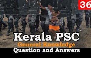 Kerala PSC - GK