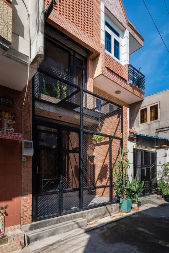 Lingkar Warna 33 Foto Inspiratif Rumah Bata Merah Minimalis Modern
